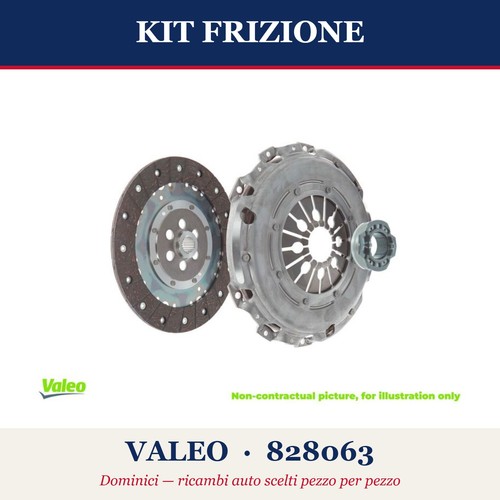 Kit frizione valeo 828063 - frizione,